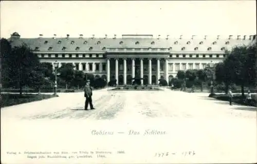 Ak Koblenz am Rhein, Schloss