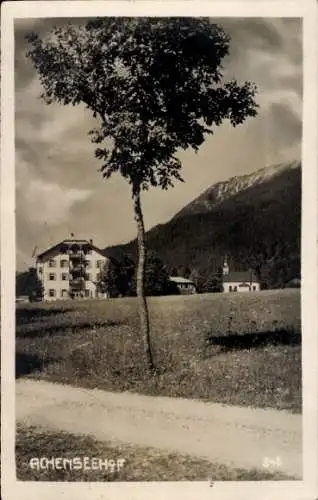 Ak Achenseehof am Achensee in Tirol, Teilansicht