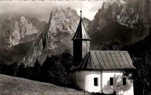 Ak Ebbs in Tirol, St. Antoniuskapelle im Kaisertal