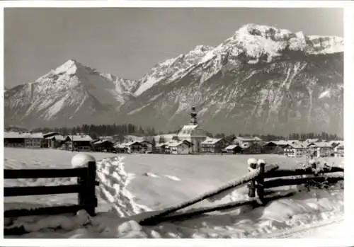 Ak Reith bei Seefeld Tirol, Altbachtal, Winter