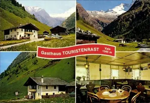 Ak Vals in Tirol, Gasthaus Touristenrast