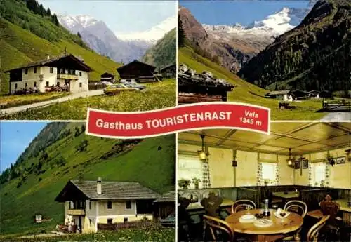 Ak Vals in Tirol, Gasthaus zur Touristenrast