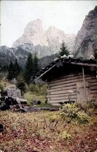 Ak Ebbs in Tirol, Kaisertal, Totenkirchl