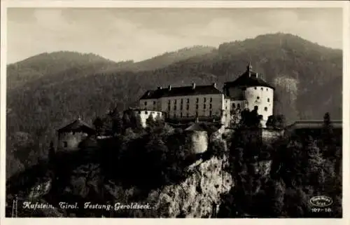 Ak Kufstein in Tirol, Festung Geroldseck