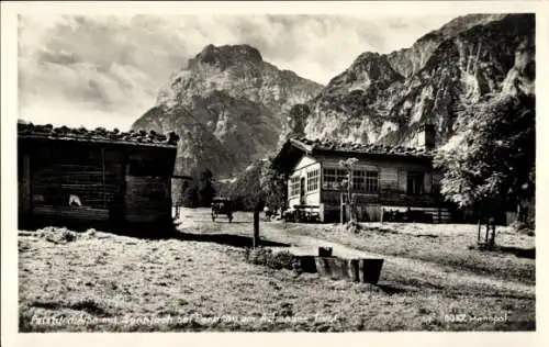 Ak Falzthurn Pertisau Eben am Achensee in Tirol, Falzturnalm, Sonnjoch