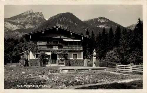 Ak Maurach Eben am Achensee Tirol, Berghotel ?