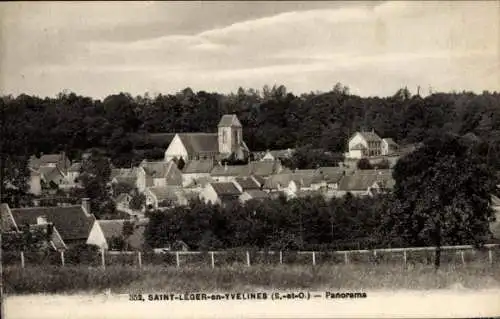 Ak Saint Leger en Yvelines, Panorama