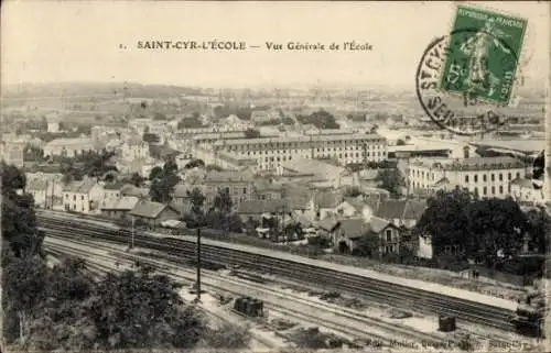 Ak Saint Cyr l’Ecole Yvelines, Gesamtansicht