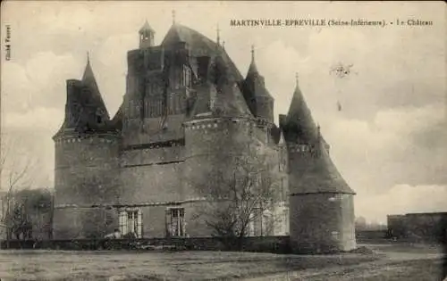 Ak Martainville-Épreville Seine-Maritime, Chateau