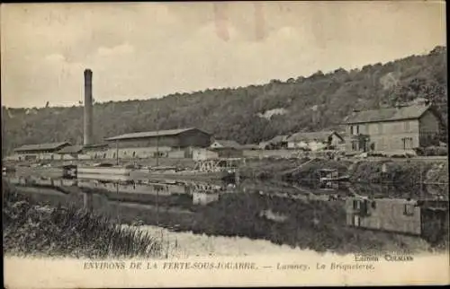 Ak Luzancy Seine et Marne, La Briqueterie