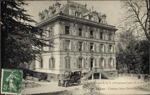 Ak Lagny Seine et Marne, Chateau Saint Denis du Port