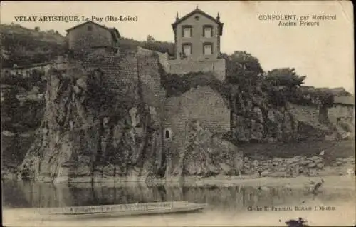 Ak Le Puy en Velay Haute Loire, Confolent, par Monistrol, Ancien Prieure