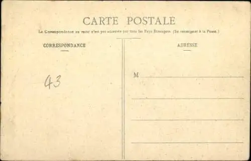 Ak Monistrol d'Allier Haute Loire, Pont de Lignon