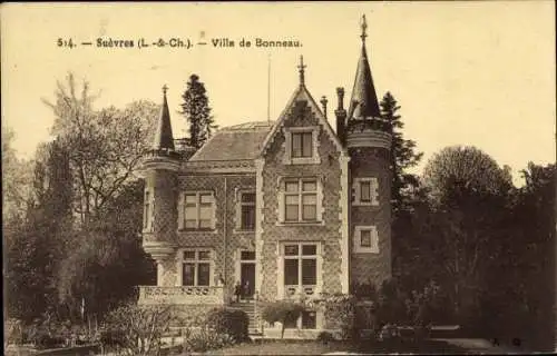 Ak Suèvres Loir-et-Cher, Villa de Bonneau