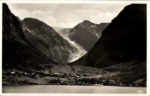 Ak Norwegen, Sundalgletscher im Maurangerfjord