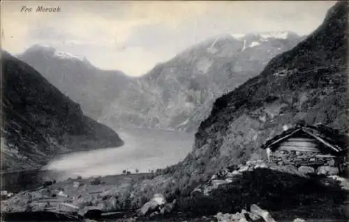 Ak Norwegen, Geirangerfjord fra Meraak