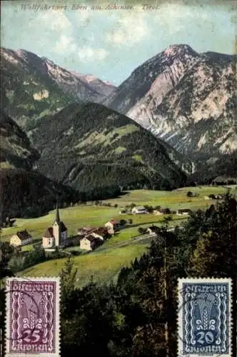 Ak Eben am Achensee in Tirol, Gesamtansicht