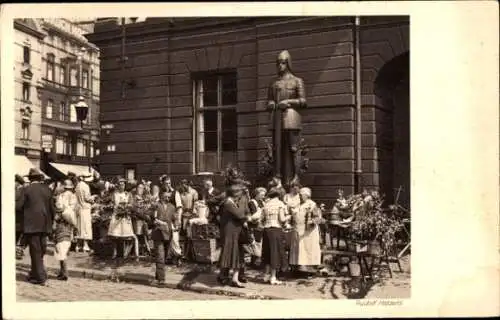 Ak Magdeburg an der Elbe, der Roland