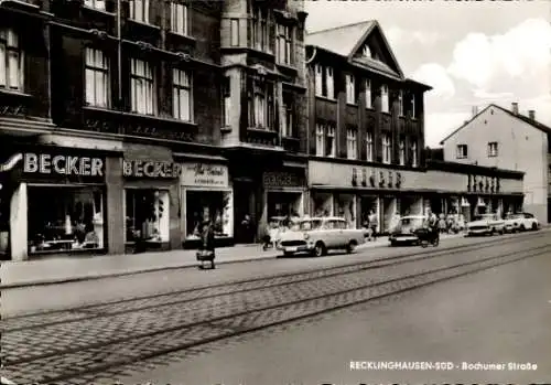 Ak Recklinghausen Süd, Bochumer Straße, Geschäft Becker