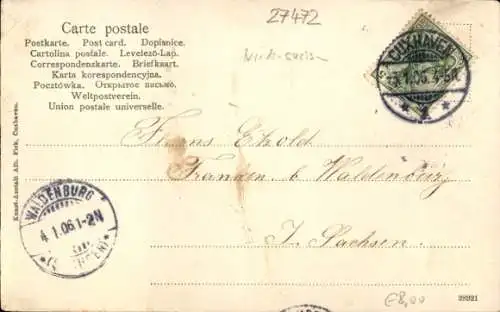 Ak Nordseebad Cuxhaven, Schloss Ritzebüttel