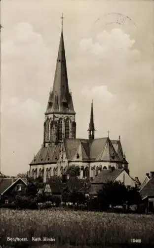 Ak Borghorst Steinfurt in Westfalen, katholische Kirche