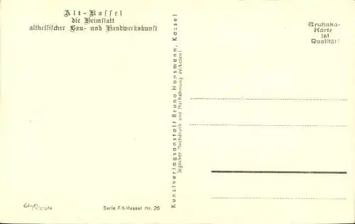 Ak Kassel in Hessen, Pferdemarkt