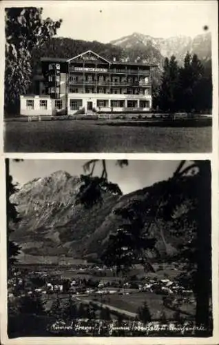 Ak Bayerisch Gmain im Berchtesgadener Land Oberbayern, Totalansicht, Hotel am Forst