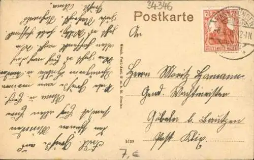 Ak Hann. Münden in Niedersachsen, Totalansicht, Fulda-Tal