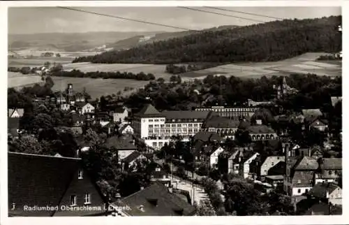 Ak Oberschlema Bad Schlema im Erzgebirge, Teilansicht