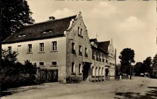 Ak Schmannewitz Dahlen in Sachsen, Gasthof, Roland Bauch