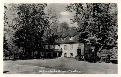 Ak Großkmehlen in Brandenburg, Ortrand, Pflegeheim