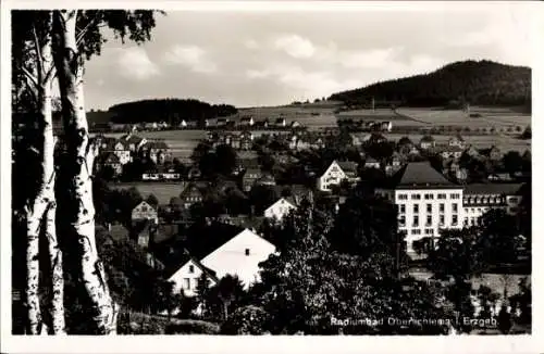 Ak Oberschlema Bad Schlema im Erzgebirge, Totalansicht