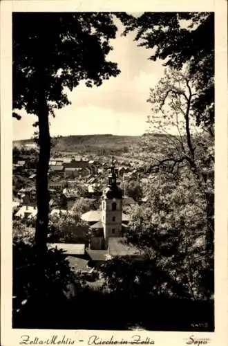 Ak Zella Mehlis im Thüringer Wald, Kirche