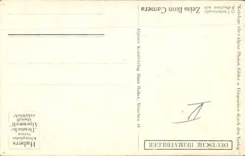 Ak Zugspitze, Die Leiter, Höllental