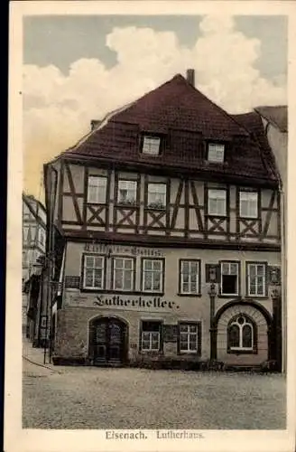 Ak Lutherstadt Eisenach in Thüringen, Lutherhaus