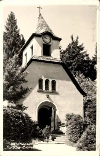 Ak Oberbärenburg Altenberg im Erzgebirge, Waldkapelle