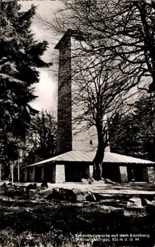 Ak Schönwald im Fichtelgebirge Oberfanken, Kornberg, Schönburgwarte