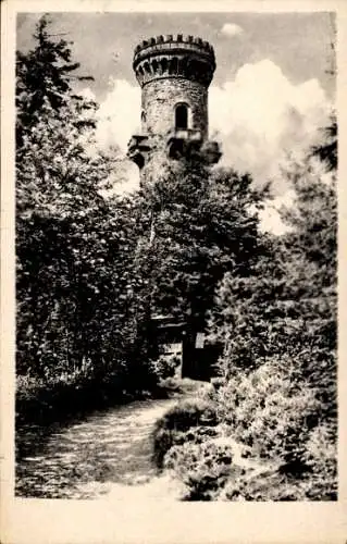 Ak Ilmenau in Thüringen, Kickelhahn, Turm