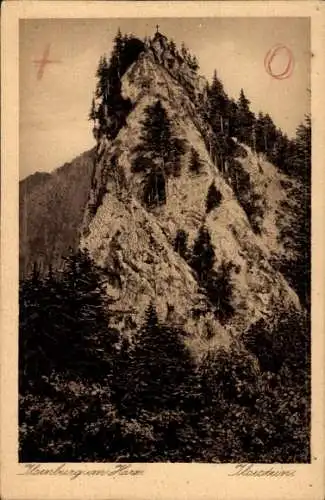 Ak Ilsenburg im Harz. Ilsestein