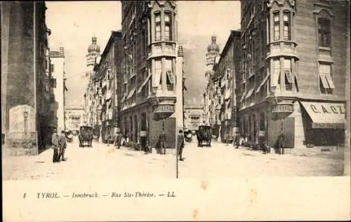 Stereo Ak Innsbruck in Tirol, St. Theresia Straße