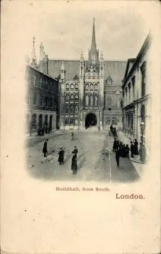 Ak London City England, Guildhall