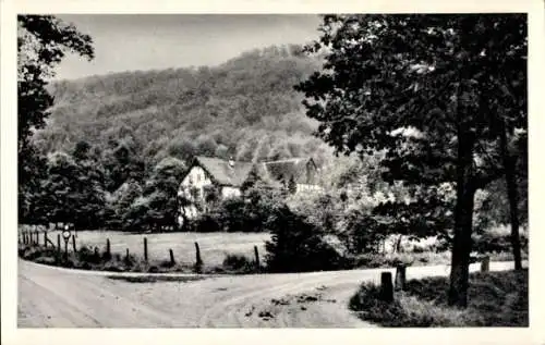 Ak Hiddesen Detmold im Teutoburger Wald, Heidental, Oberförsterei