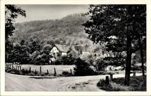 Ak Hiddesen Detmold im Teutoburger Wald, Heidental, Oberförsterei