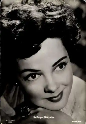 Ak Schauspielerin Kathryn Grayson, Porträt