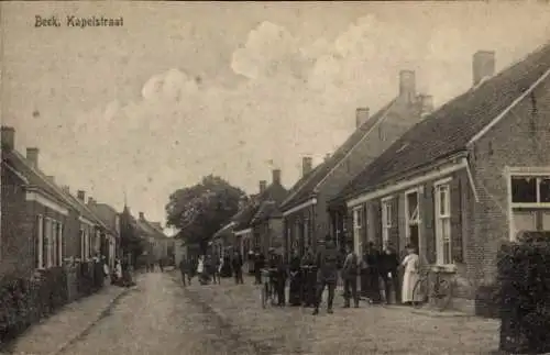 Ak Beek Nordbrabant Niederlande, Kapelstraat