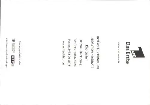 Ak Moderator Jörg Pilawa, Portrait, Autogramm