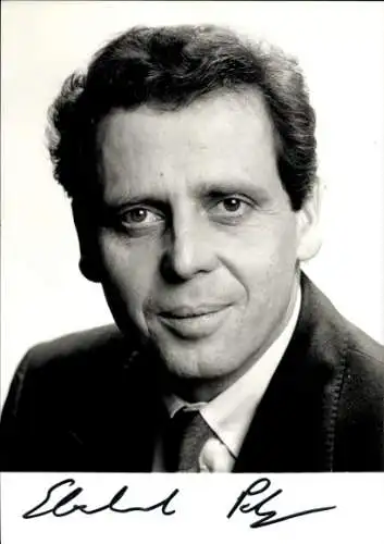 Ak Journalist Eberhard Piltz, Portrait, Autogramm