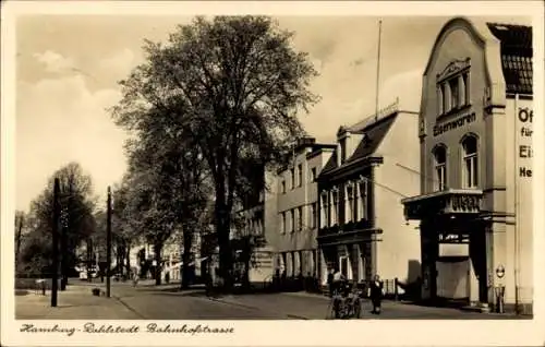 Ak Hamburg Wandsbek Rahlstedt, Bahnhofstraße, Eisenwaren