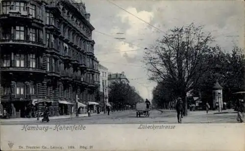 Ak Hamburg Hohenfelde, Lübecker Straße