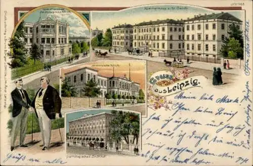 Litho Leipzig, Krankenhaus St. Jacob, Chirurgische Klinik, Pathologisches Institut, Studenten